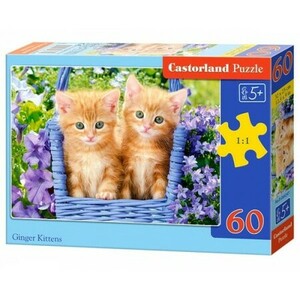 PUZZLE GINGER KITTENS 60PCS B-066247