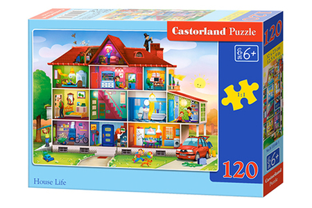 PUZZLE HOUSE LIFE 120PCS B-13548