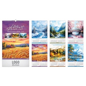 KALENDAR ZIDNI ABSTRACT R3040