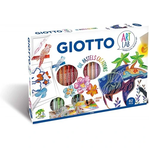 ART LAB OIL PASTEL CREATIONS GIOTTO 000581700