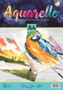 BLOK AQUARELLE OPTIMUM A4 20L 180GR 74023