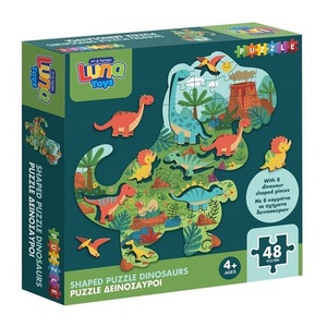 G2 PUZZLE DINOSAUR LUNA SA OBLICIMA 8PCS 48PCS 000622474
