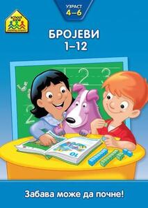 SCHOOL ZONE BROJEVI 1-12, 4-6 254882