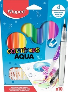 FLOMASTERI MAPED COLOR PEPS AQUA +CETKICA 844300