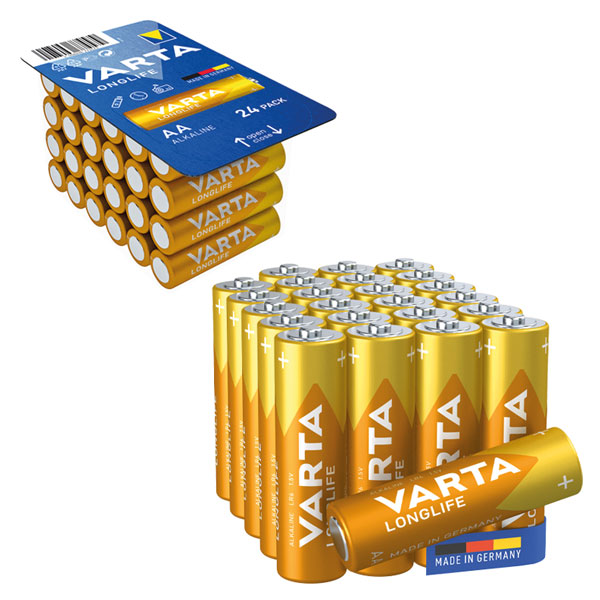 BATERIJA VARTA LONGLIFE ALKALNA BOXX24(AA)