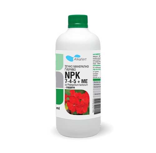 ALKAFERT NPK 7-4-5+ME 500ML