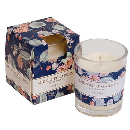 SVIJECA ROURA MidnightGarden-Black Orchid
