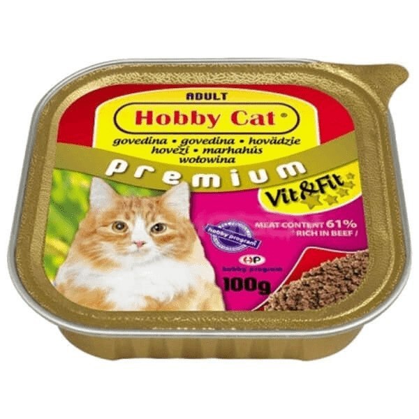 HOBBY CAT ADULT,100G,govedina