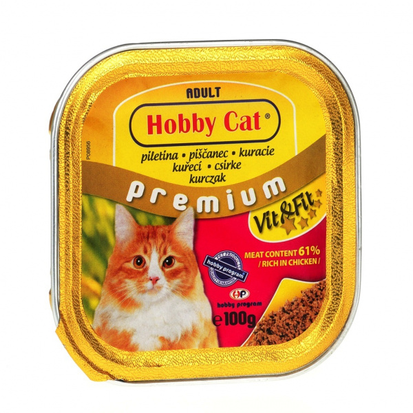 HOBBY CAT ADULT,100G,piletina