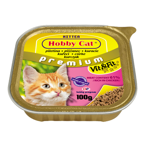 VK-HOBBY CAT KITTEN,100G,piletina