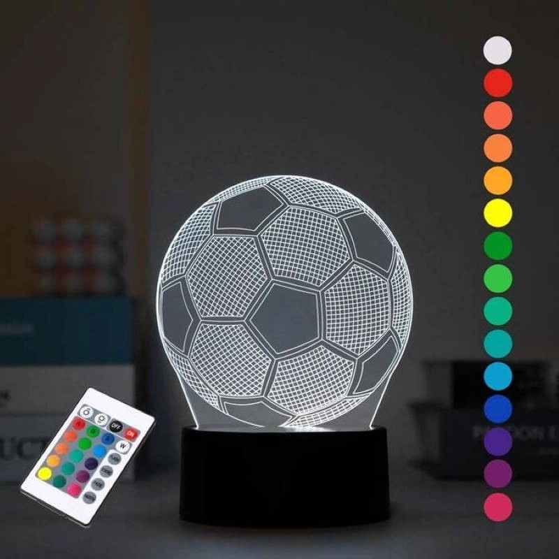LAMPA LED 3D TOTAL FOOTBALL XL2333