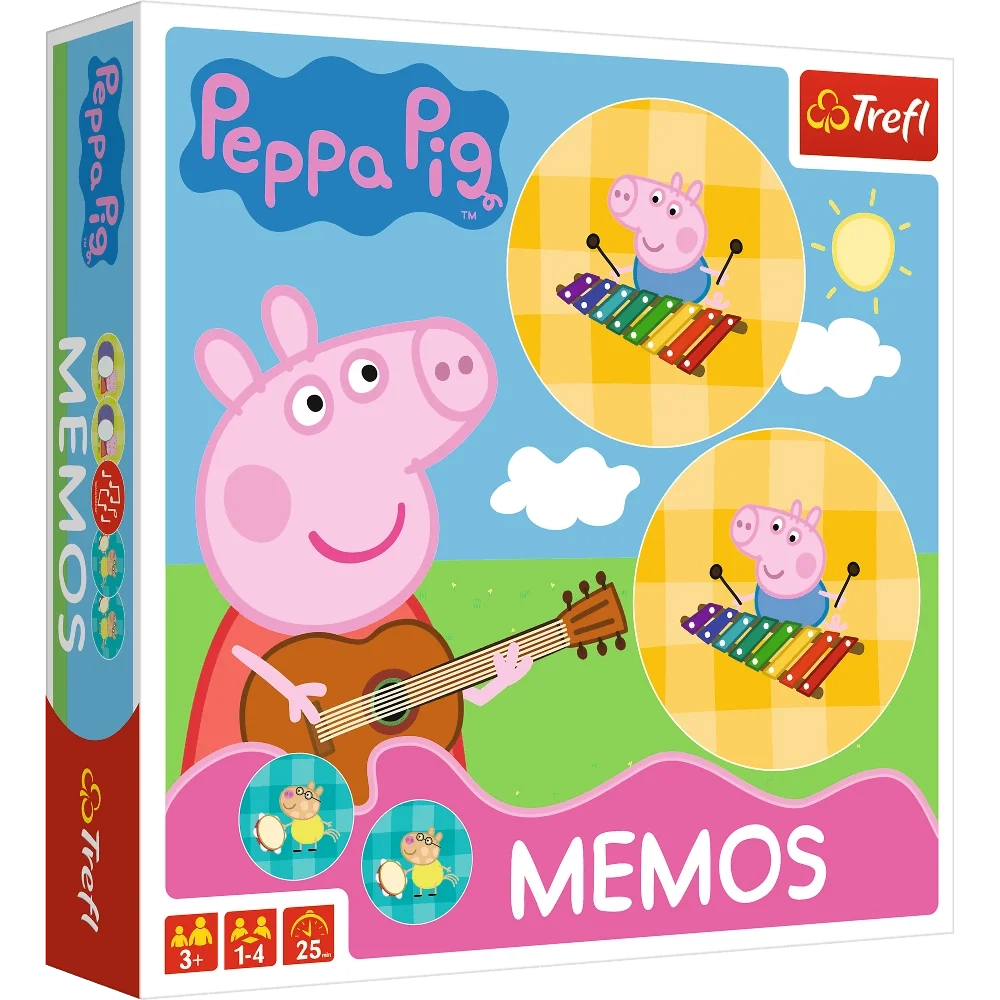 DRUŠ. IGRA TREFL MEMOS PEPPA 01893