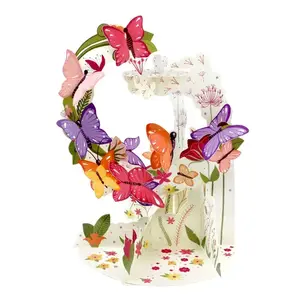 ČESTITKA SANTORO PENDULUM BUTTERFLIES PD009