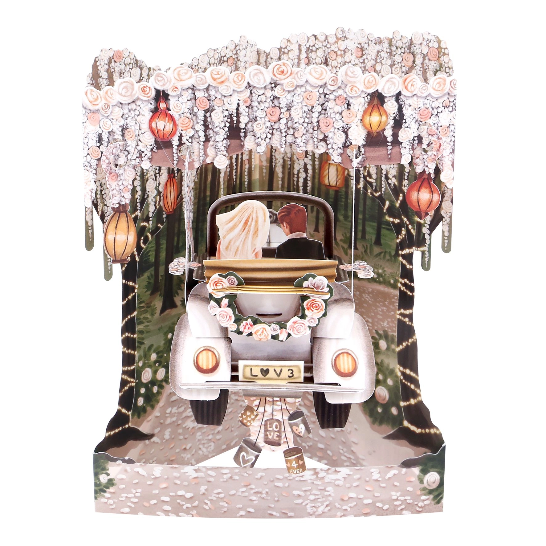 ČESTITKA SANTORO SWING CARDS LOVE FOREVER SC212