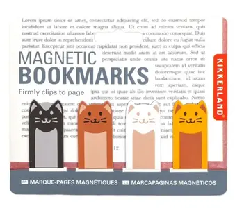 MAGNETIC BOOKMARK CATS