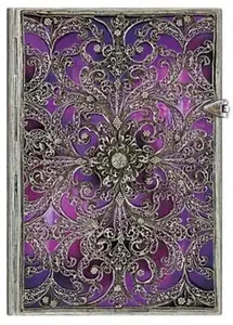 ROKOVNIK SILVER FILIGREE AUBERGINE ULTRA LINED