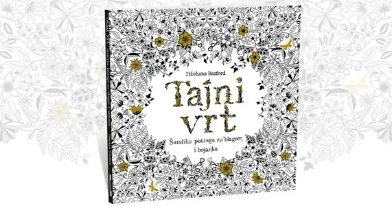 TAJNI VRT-BOJANKA ZA ODRASLE