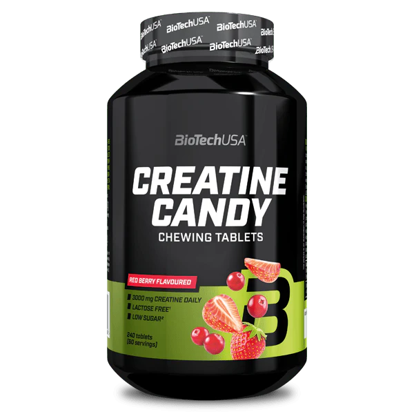 Creatine Candy 240 tbl Red Berry
