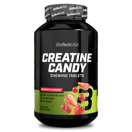 Creatine Candy 240 tbl Red Berry