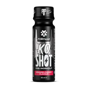 Polleo Sport & AP KO SHOT Pre-Workout 80ml Orange-cherry