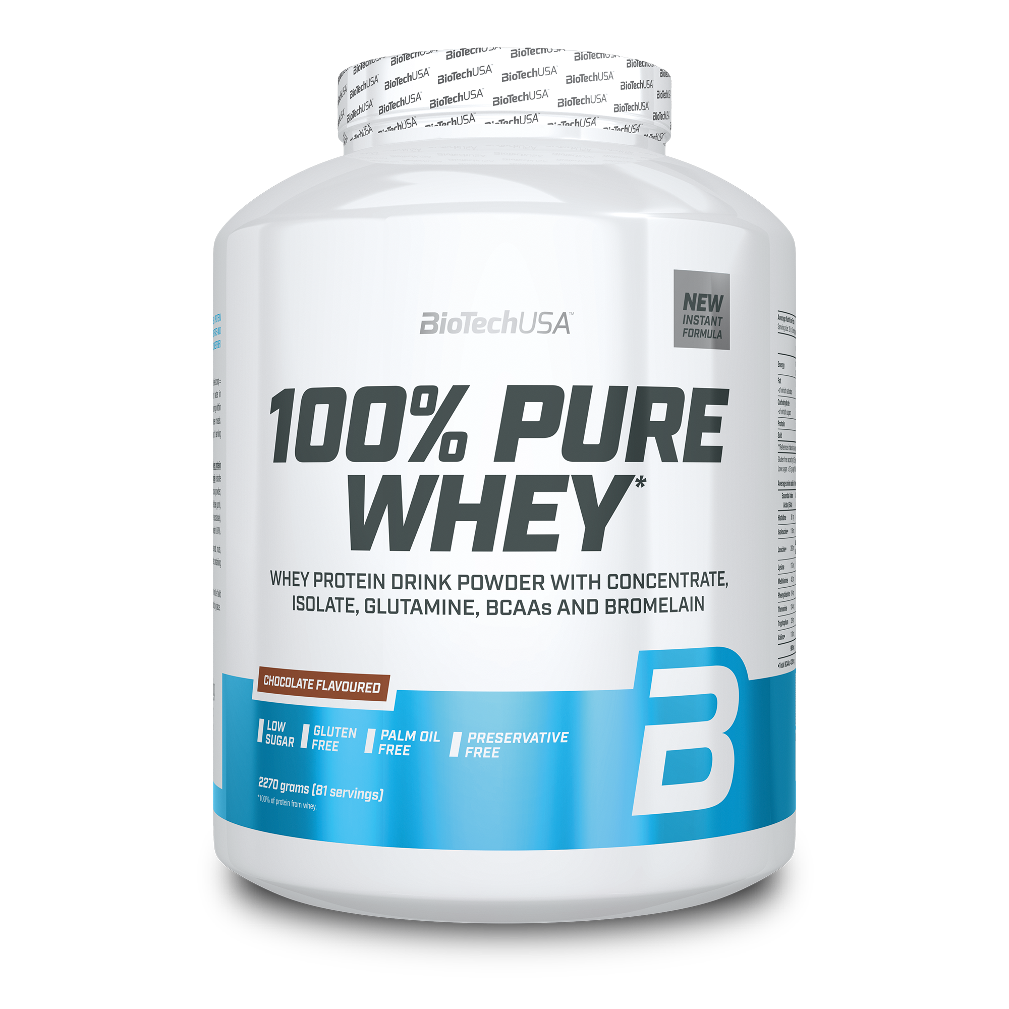 100% Pure Whey 2270g Chocolate