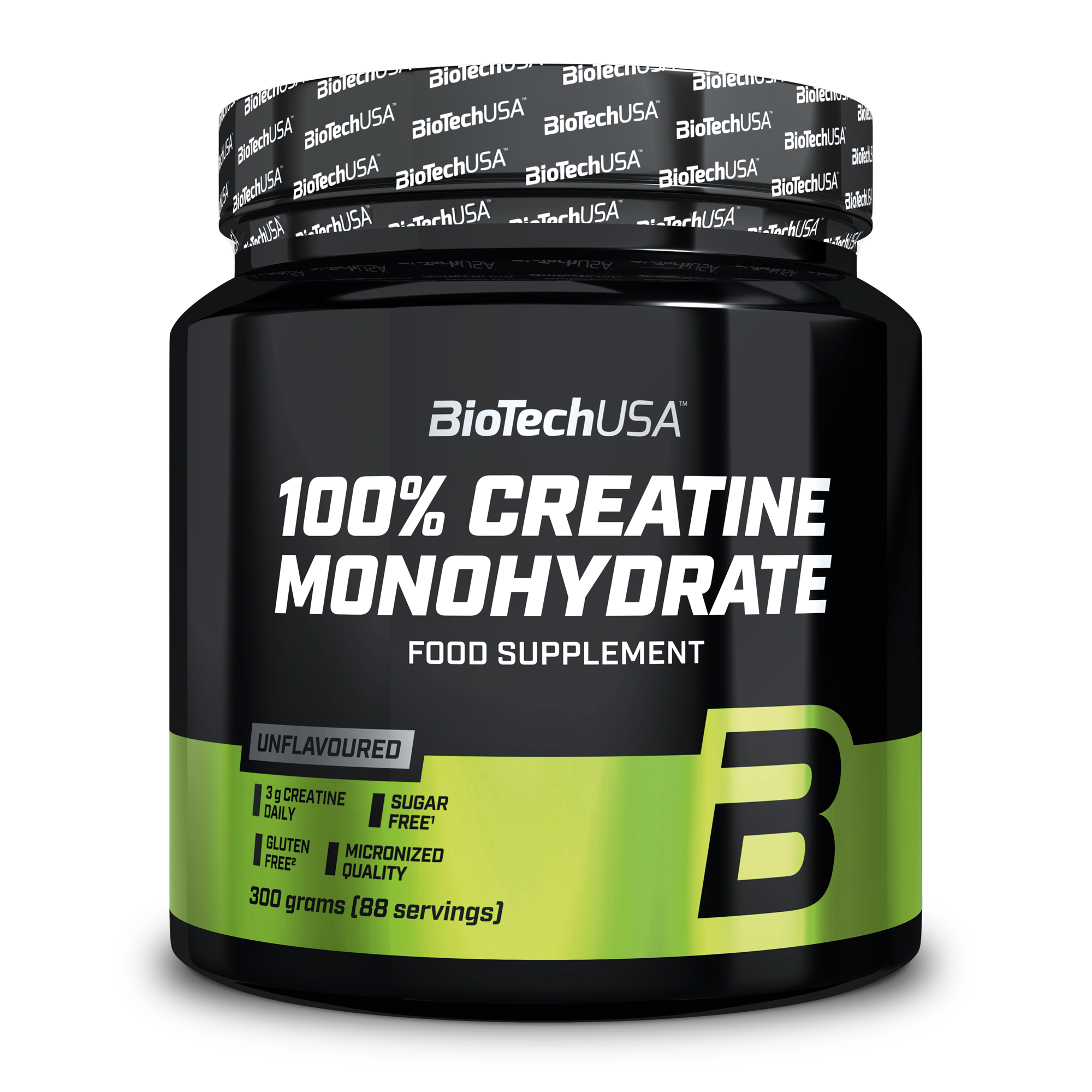 100% Creatine Monohydrate 300g Unflavoured BioTechUSA