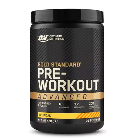 Gold Pre-Workout ADV 420G Tropical
