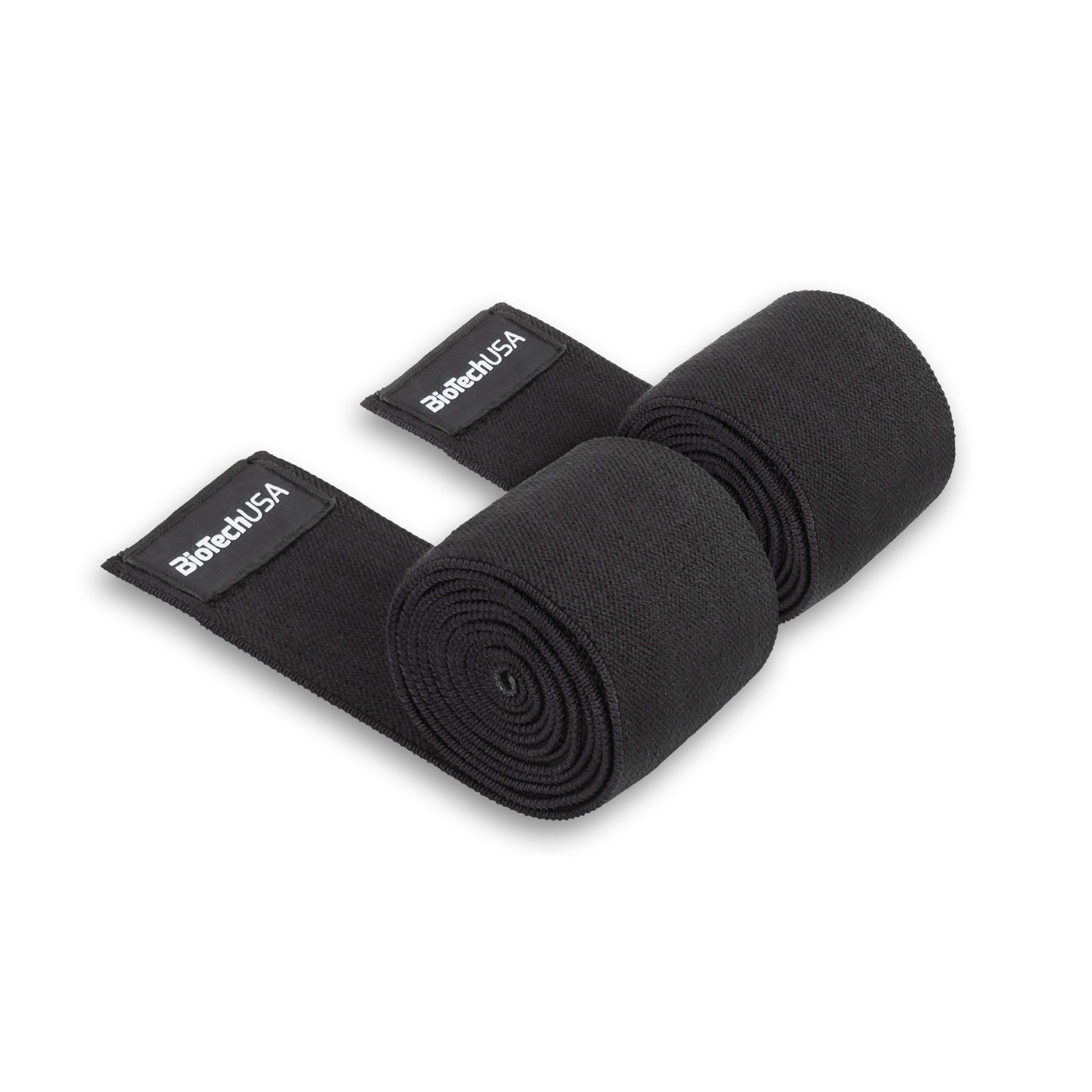 Knee wraps (200 cm) Black