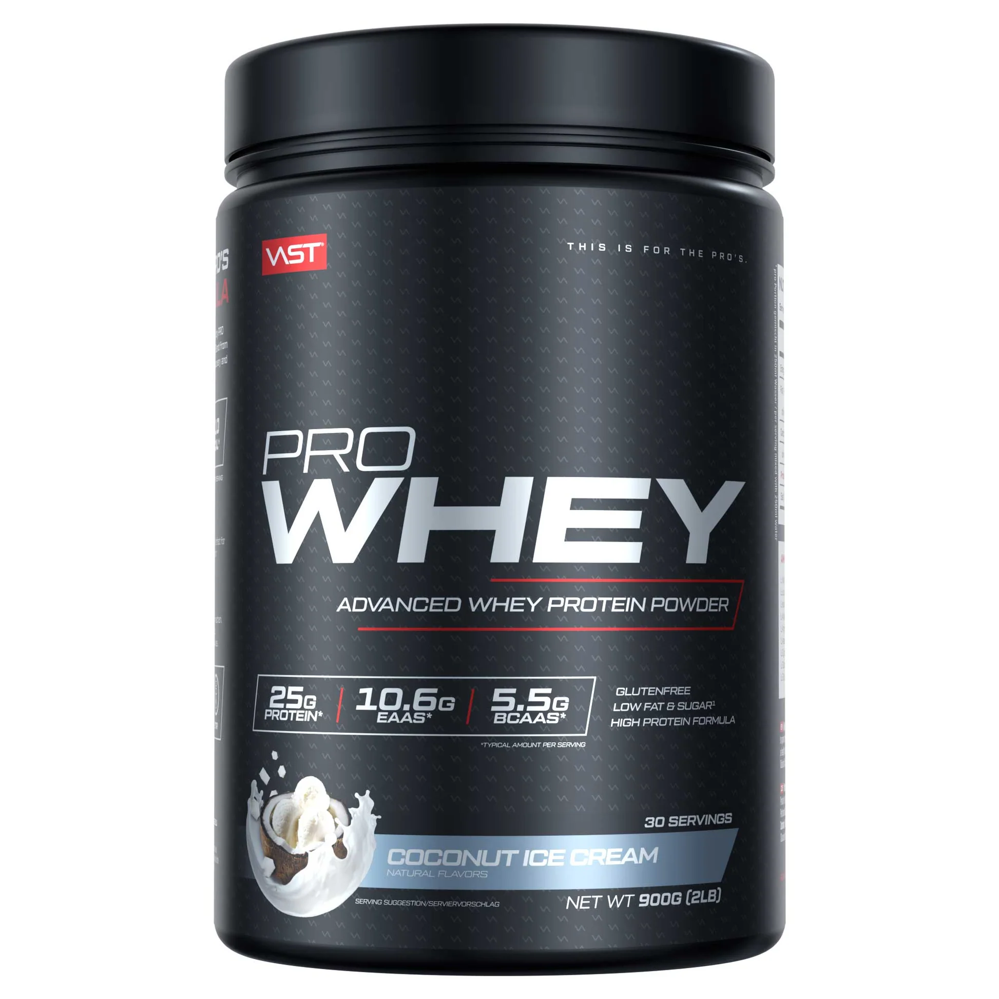 VAST PRO WHEY, 900g, Coconut Ice Cream