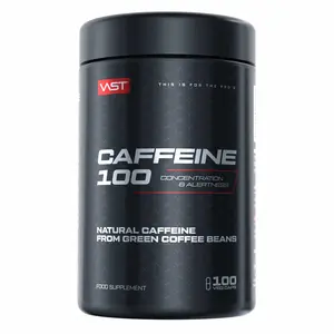 VAST Natural Caffeine 100, 100 Caps