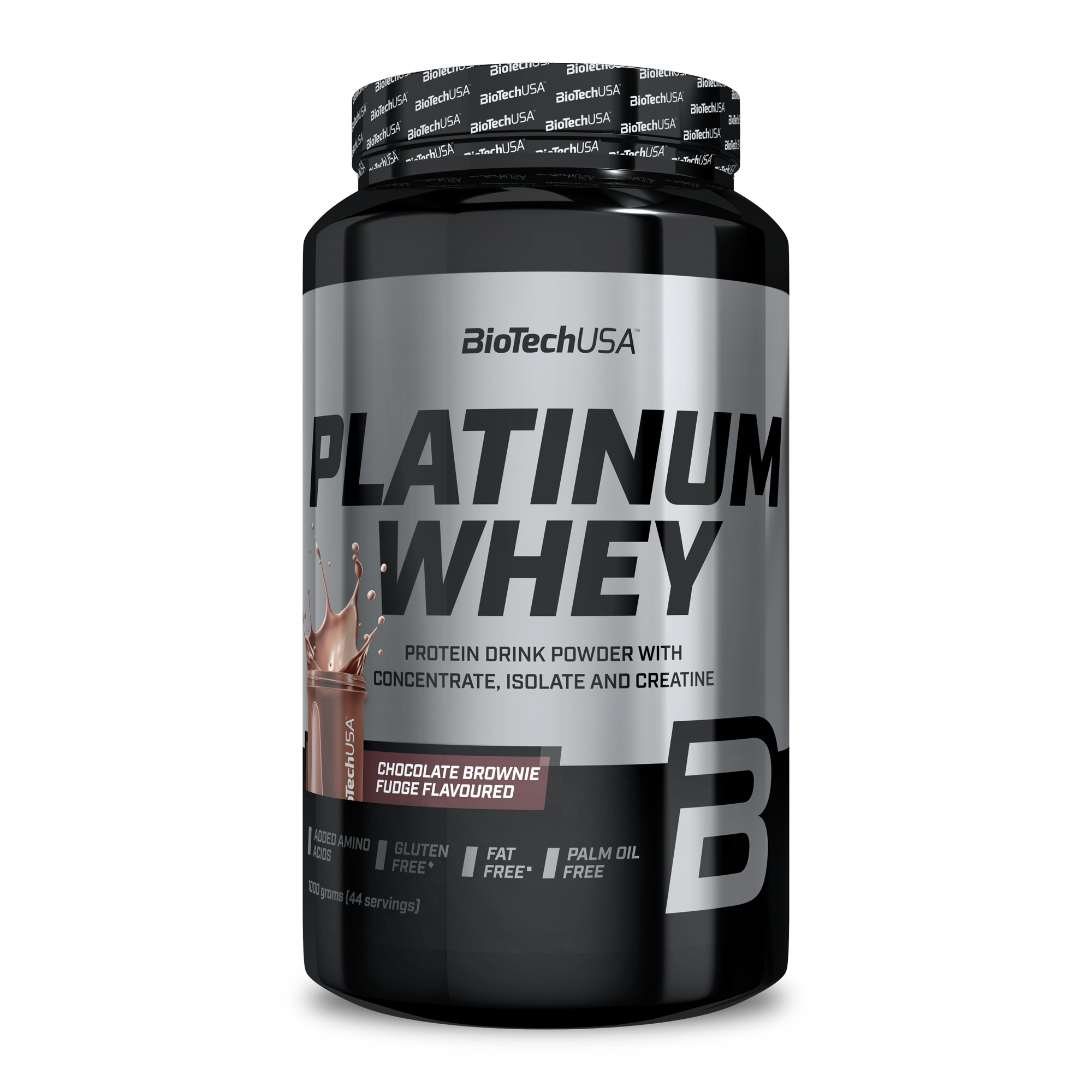 Platinum Whey 1000g Chocolate brownie fudge