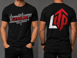 Majica Crna - LevelUp Lifestyle