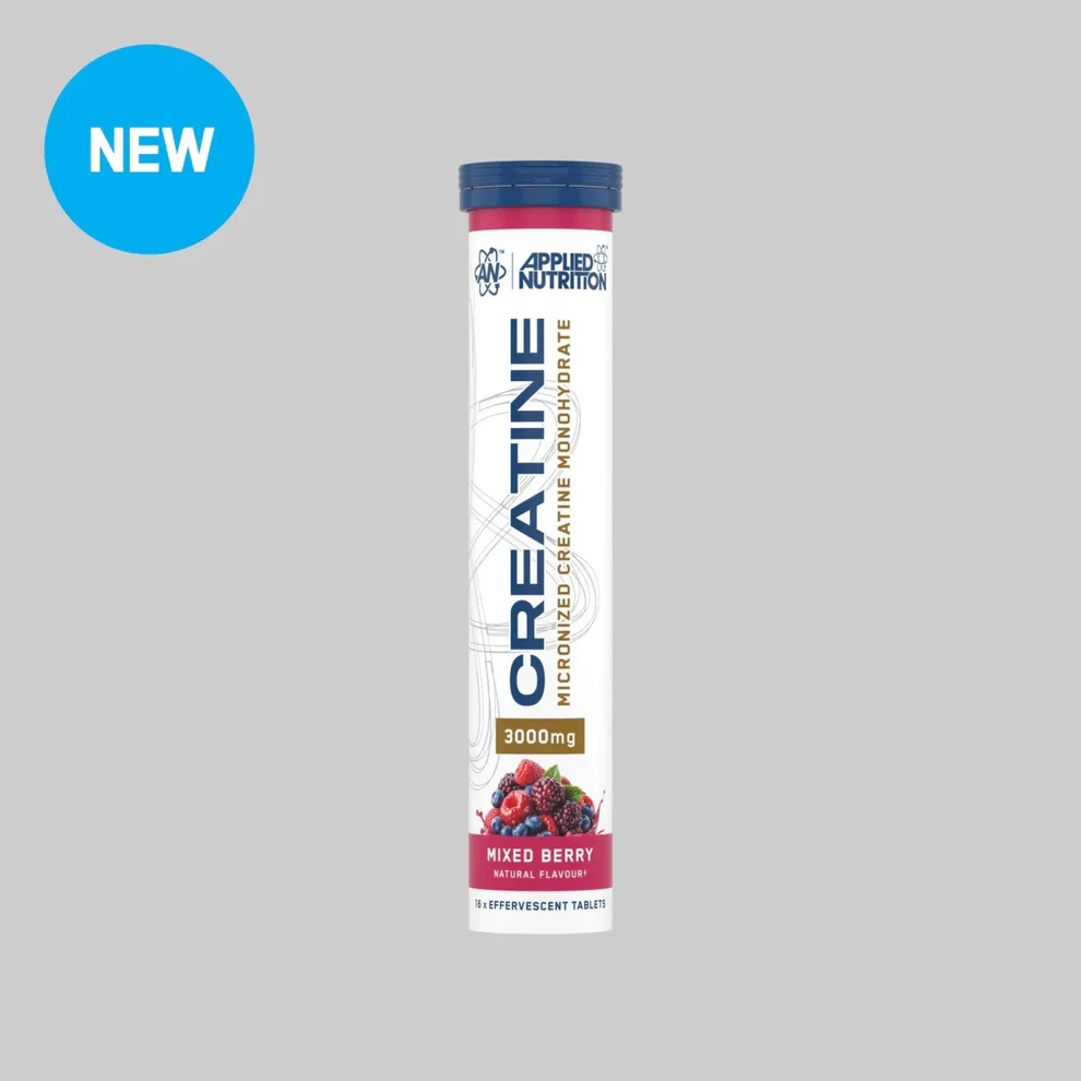 Creatine Monohydrate Effervescent Tablets - Mixed Berry (16x4.5g Tablets)