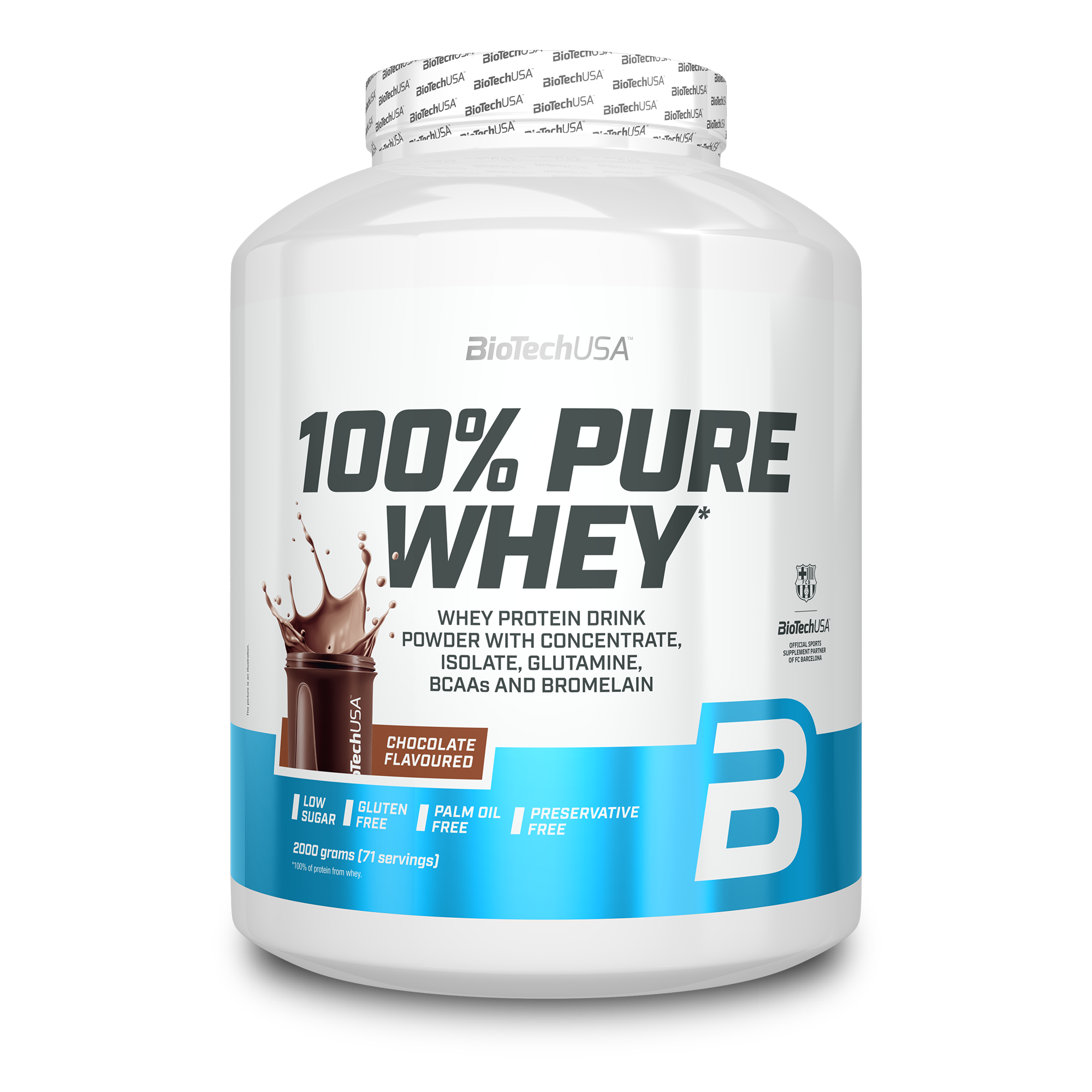 100% Pure Whey 2000g Chocolate