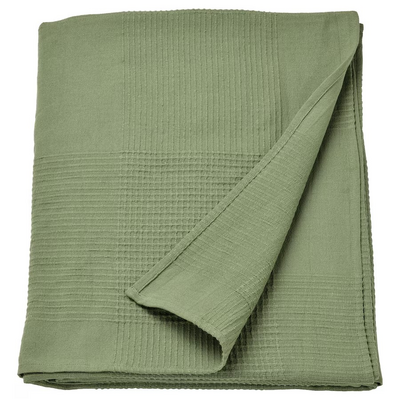 Prekrivač, sivozelena, 150x250 cm