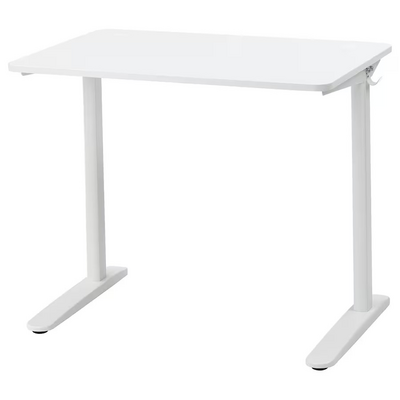 Radni sto, bijela, 90x60 cm