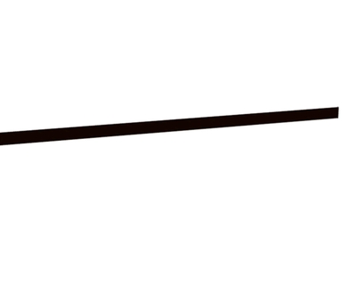 Sokla, matirano boja antracita, 220x8 cm