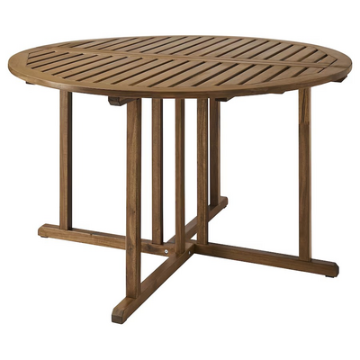 Sto, spolja, svijetlosmeđe bajcovano, 130 cm
