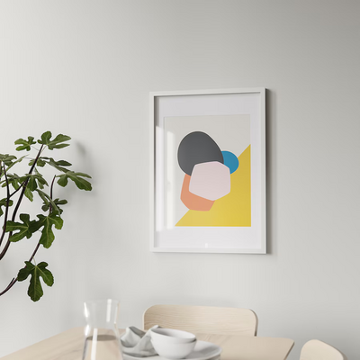 Ram, bijela, 50x70 cm