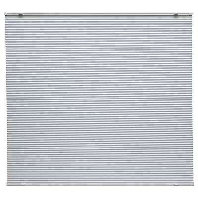 Plisirani zastor za zatamnjenje, bijela/od vrha prema dnu od dna prema vrhu, 100x130 cm