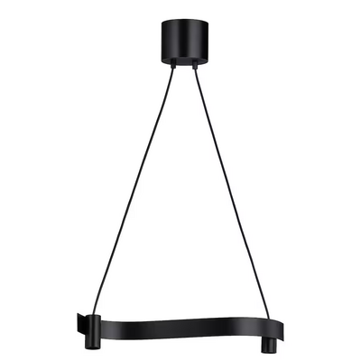 Visilica, talasasto/crna, 60 cm
