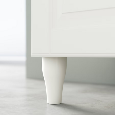 Nogar, bijela, 10 cm