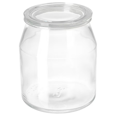 Tegla s poklopcem, staklo, 3.3 l