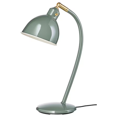 Lampa za radni sto, sivozelena