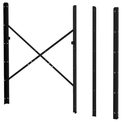 Noseća šipka, crna, 110 cm