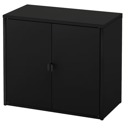 Element s 2 vrata, crna, 76x40x66 cm