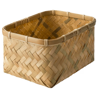 Korpa, bambus, 18x25x14 cm