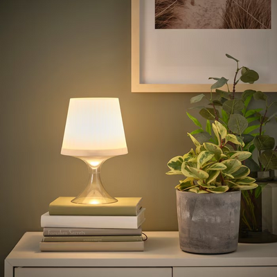 Prenosna LED lampa, na baterije prilagodljiva boja/napolju bijela, 24 cm