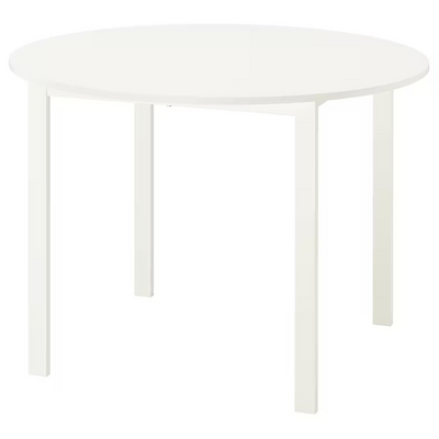 Sto, bijela/bijela, 107 cm