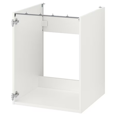 Podni element za sudoperu, bijela, 60x60x75 cm